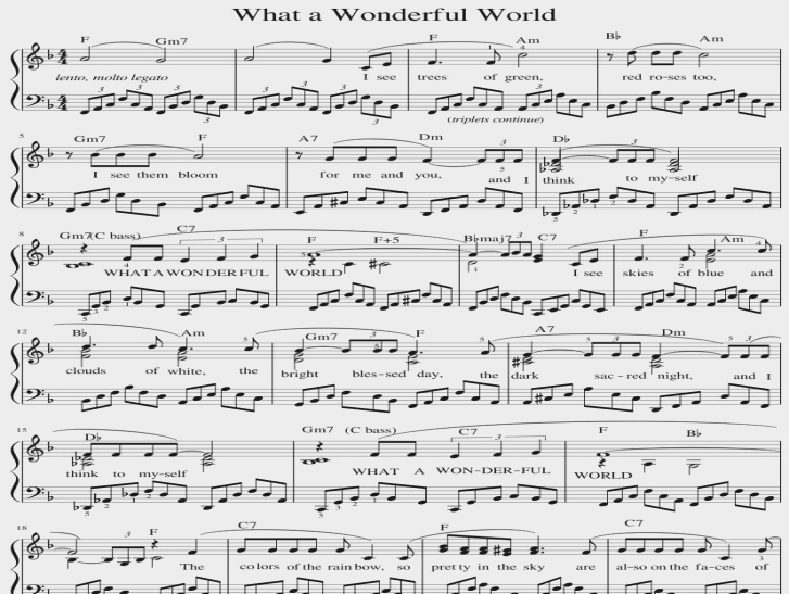What A Wonderful World Download - meistertree